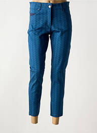 Pantalon slim albastru PAUL BRIAL femeie