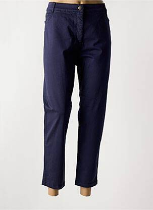 Pantalon slim albastru PAUL BRIAL femeie