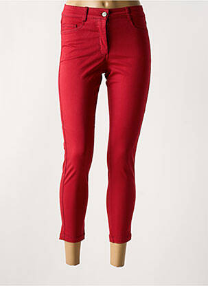 Pantalon slim roșu PAUL BRIAL femeie