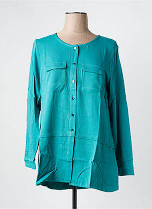 Tunică mâneci lungi verde PAUL BRIAL femeie