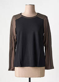 Tricou negru MALOKA femme