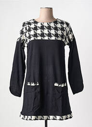 Rochie scurtă negru MALOKA femme