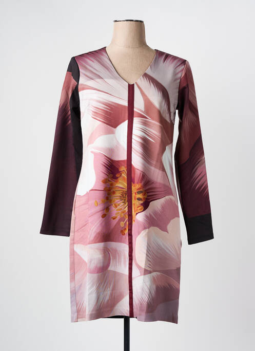 Rochie scurtă roz PAUL BRIAL femeie