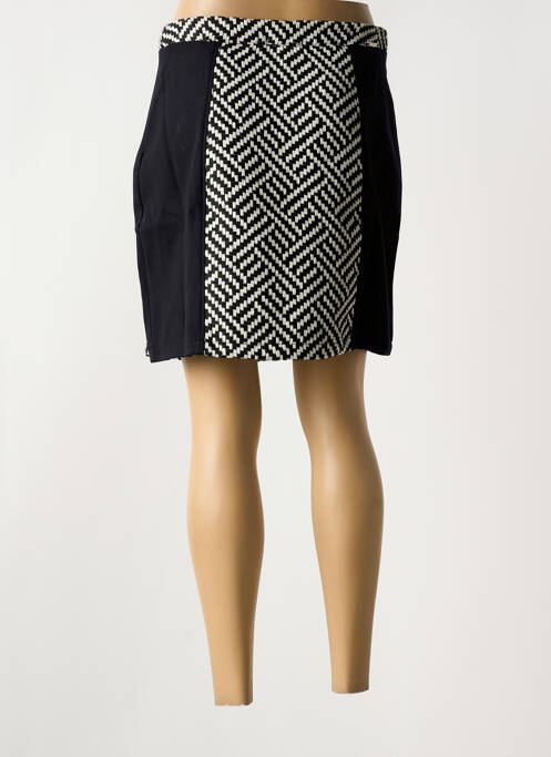 Fustă scurtă negru MALOKA femeie