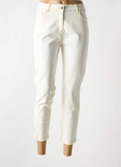 Pantalon 7/8 alb PAUL BRIAL femeie