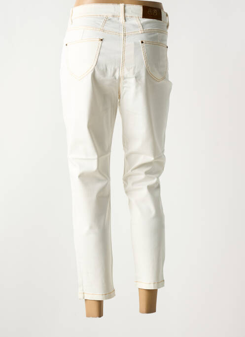 Pantalon 7/8 alb PAUL BRIAL femeie