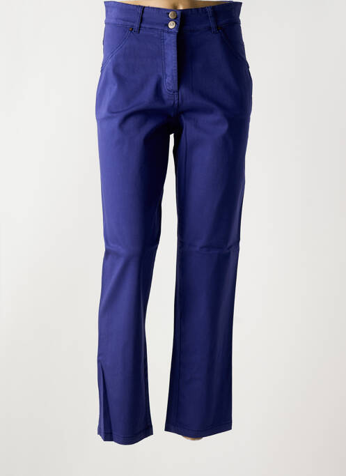 Pantalon drept violet PAUL BRIAL femeie