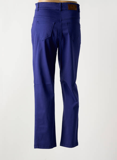 Pantalon drept violet PAUL BRIAL femeie