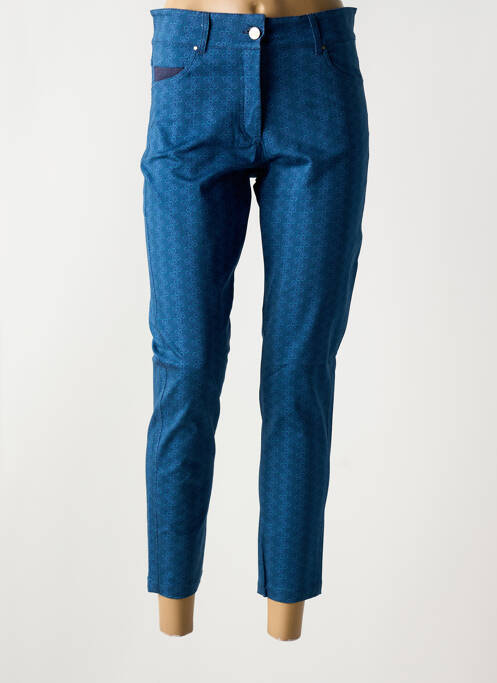 Pantalon slim albastru PAUL BRIAL femeie