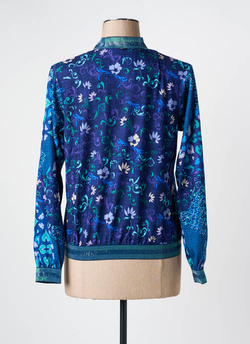 Vestă cu mâneci lungi albastru PAUL BRIAL femeie