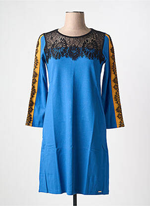 Rochie scurtă albastru MALOKA femeie
