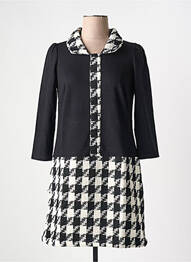 Rochie scurtă negru MALOKA femme