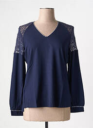 Pulover albastru MALOKA femme