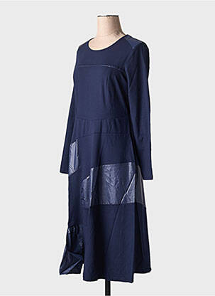 Rochie midi albastru MALOKA femeie