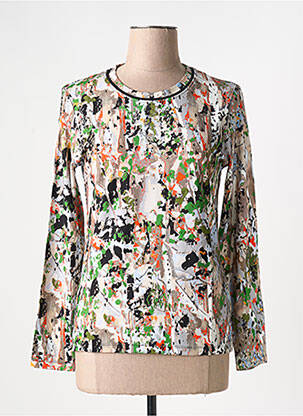 Pulover alb MALOKA femeie