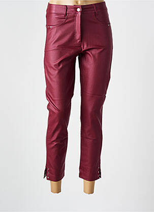 Pantalon slim roz MALOKA femeie