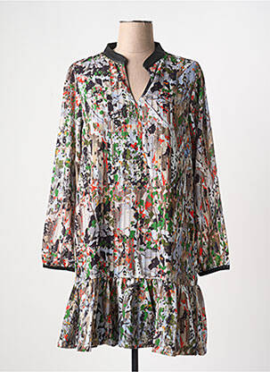 Rochie scurtă gri MALOKA femeie