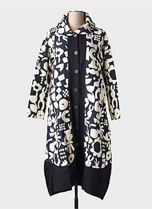 Palton lung alb G!OZE femeie