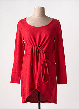 Tunică mâneci lungi roșu G!OZE femeie