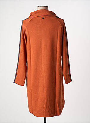 Rochie pulover portocalie MALOKA femeie