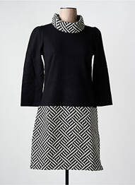 Rochie midi negru MALOKA femeie