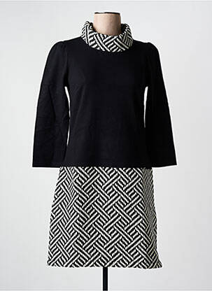 Rochie midi negru MALOKA femeie