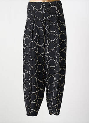 Pantalon larg negru G!OZE femeie