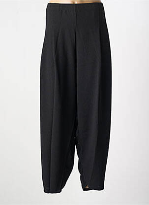 Pantalon larg negru G!OZE femeie