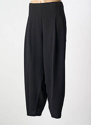 Pantalon larg negru G!OZE femeie