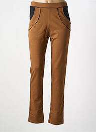 Pantalon slim maro MALOKA femeie