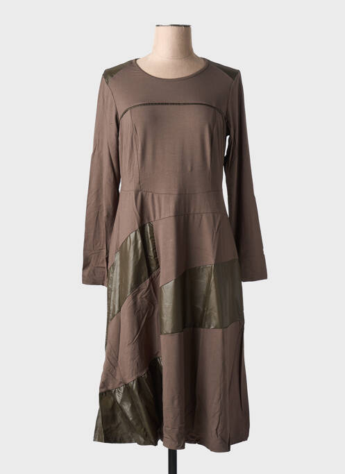 Rochie midi verde MALOKA femeie