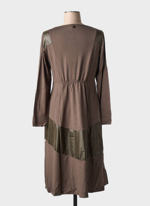 Rochie midi verde MALOKA femeie