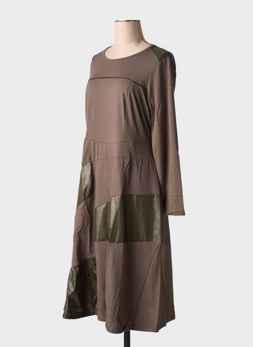 Rochie midi verde MALOKA femeie