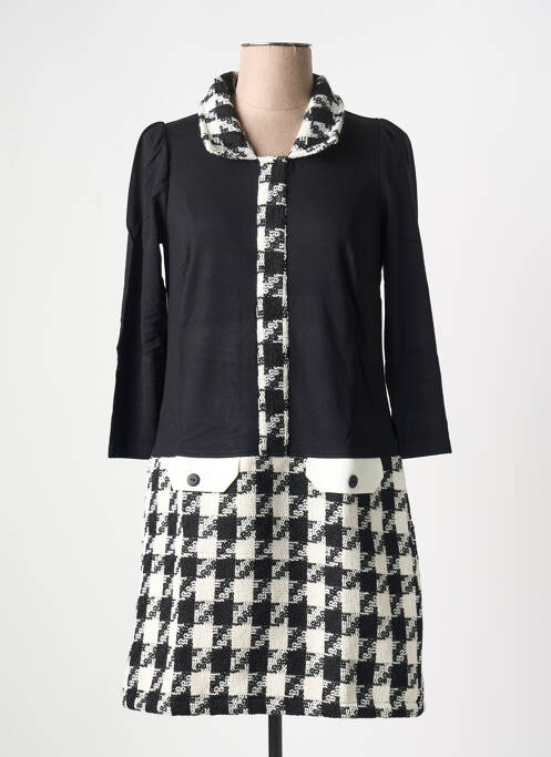 Rochie scurtă negru MALOKA femeie