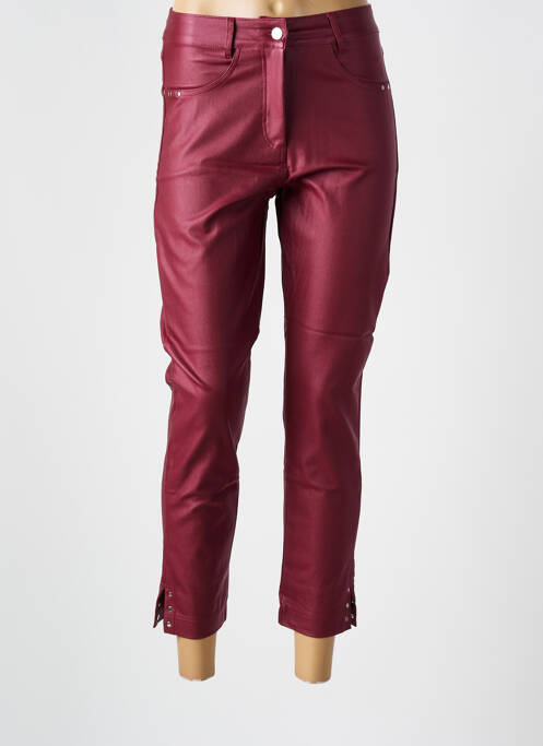 Pantalon slim roz MALOKA femeie