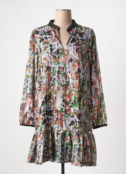 Rochie scurtă gri MALOKA femeie