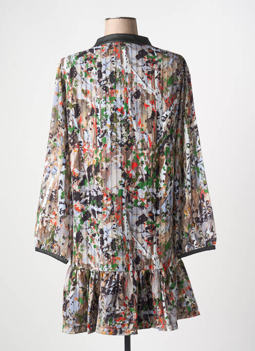 Rochie scurtă gri MALOKA femeie