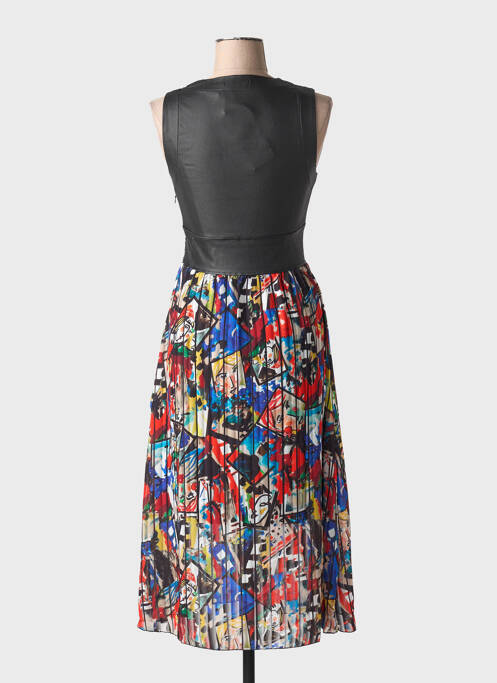 Rochie midi negru MALOKA femeie