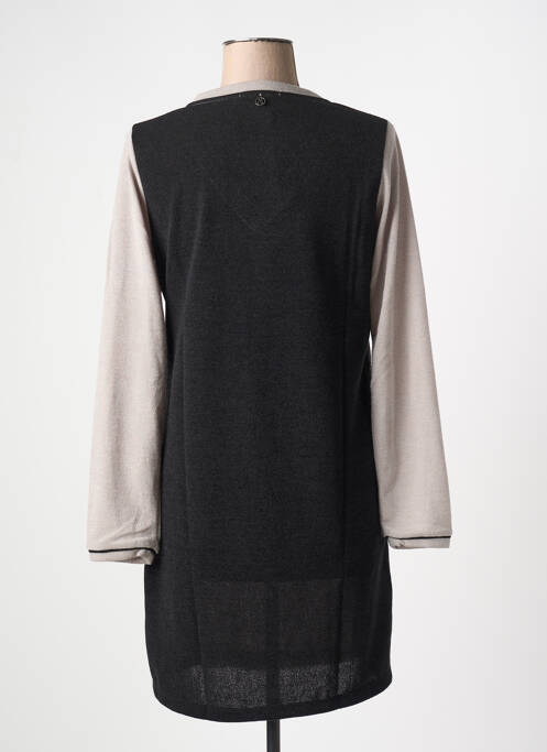 Rochie scurtă bej MALOKA femeie