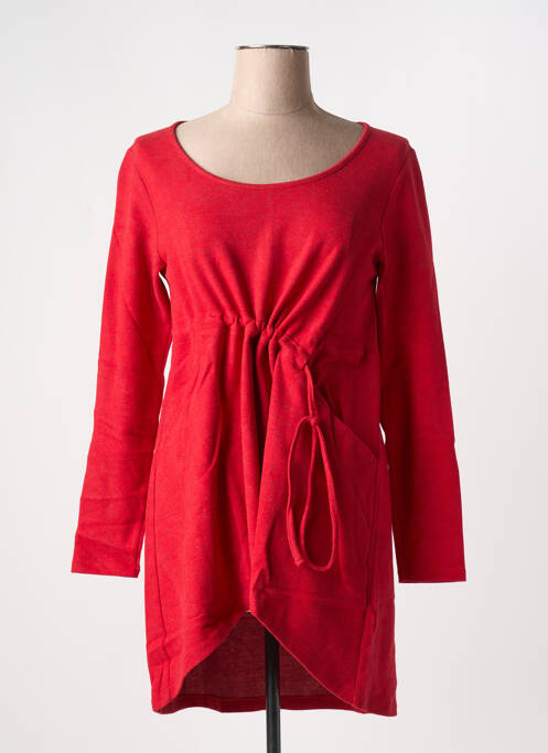 Tunică mâneci lungi roșu G!OZE femeie