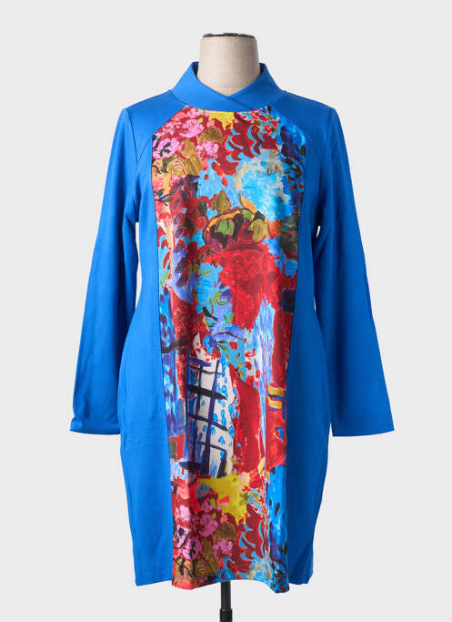 Rochie midi albastru MALOKA femeie