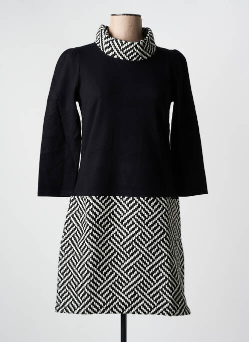 Rochie midi negru MALOKA femeie