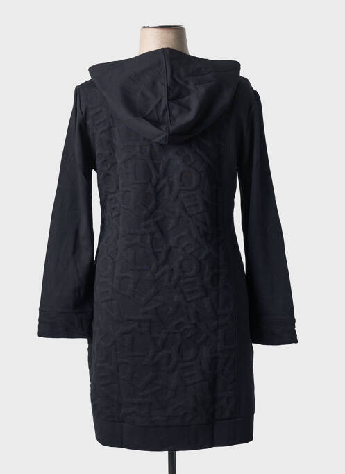 Rochie pulover negru MALOKA femeie