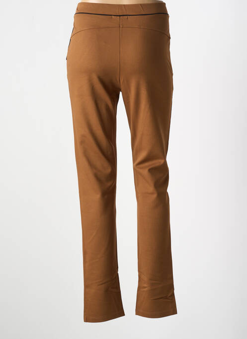 Pantalon slim maro MALOKA femeie