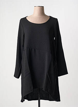 Tunică mâneci lungi negru G!OZE femeie