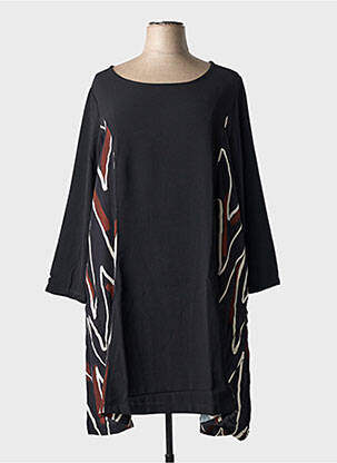 Rochie midi negru G!OZE femeie