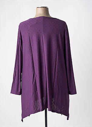 Tunică mâneci lungi violet G!OZE femme