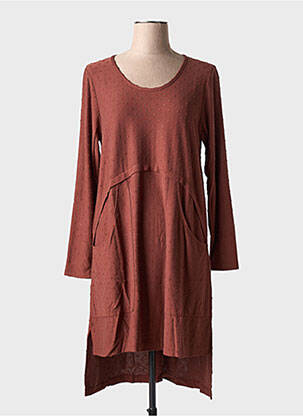 Rochie midi maro G!OZE femeie