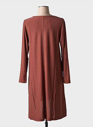 Rochie midi maro G!OZE femeie