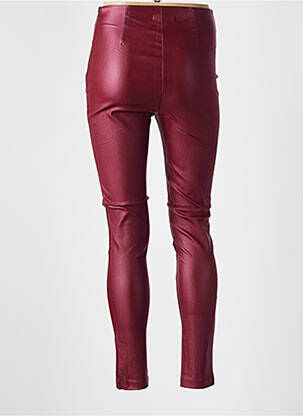 Pantalon slim roșu MALOKA femeie